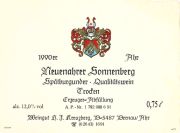 Kreuzberg_Neuenahrer Sonnenberg_spätburgunder 1990